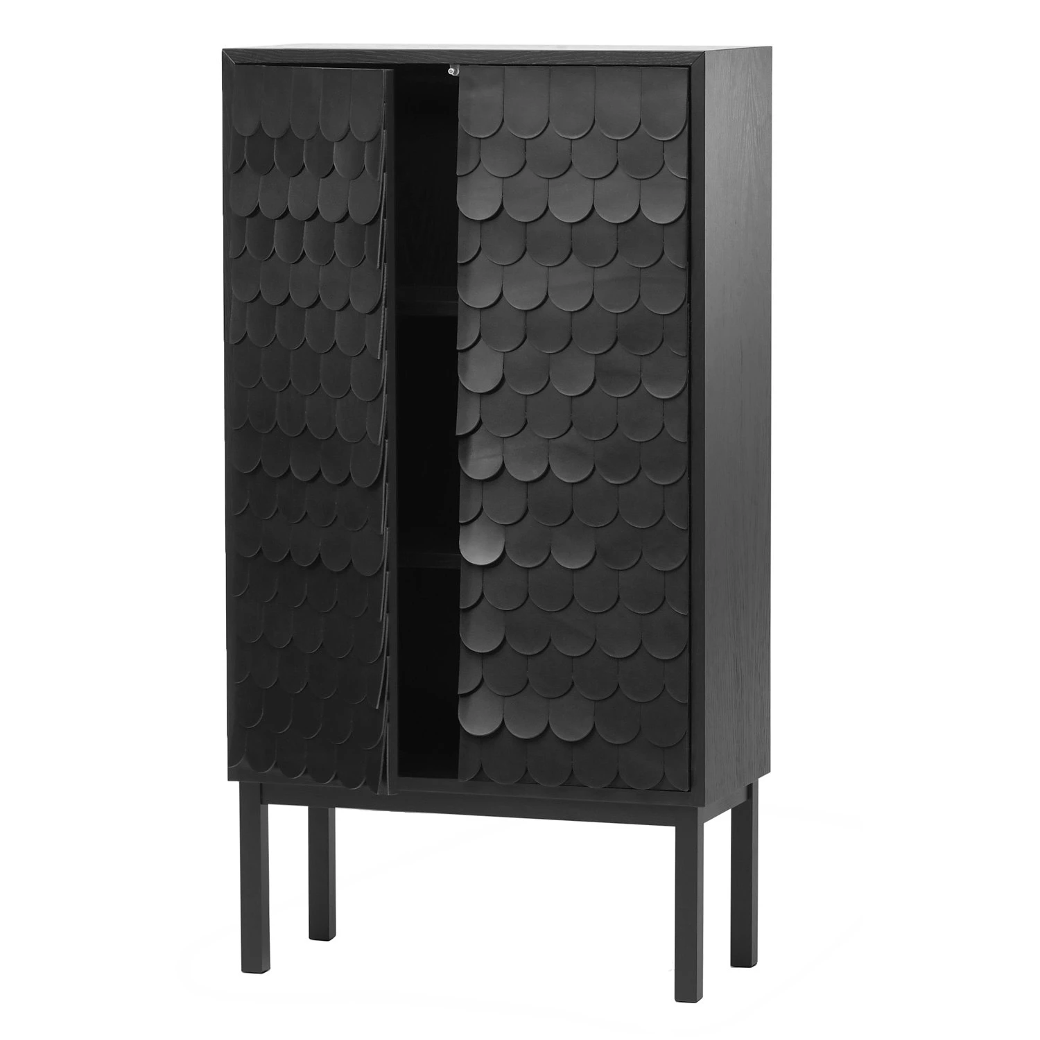 Collect 2012 Schränkchen Schwarz / Schwarz Gefärbt Eiche 2 Collect 2012 Schränkchen Schwarz / Schwarz Gefärbt Eiche – Bild 2