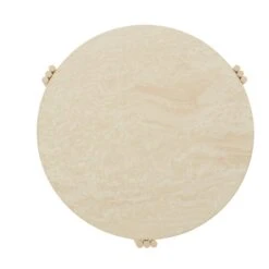 AYTM Tribus Kaffeetisch, Aus Stahl Hergestellt 60 Cm, Sandfarben/Travertinfarben 7 AYTM Tribus Kaffeetisch, Aus Stahl Hergestellt 60 Cm, Sandfarben/Travertinfarben -Gubi || Hay || &Tradition Verkäufe aytm tribus kaffeetisch 60 cm 6