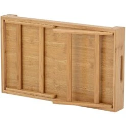 Bloomingville Aden Tablett Mit Faltbaren Beinen, Bambus -Gubi || Hay || &Tradition Verkäufe bloomingville aden tray table nature bamboo 3