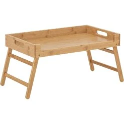 Bloomingville Aden Tablett Mit Faltbaren Beinen, Bambus -Gubi || Hay || &Tradition Verkäufe bloomingville aden tray table nature bamboo 5