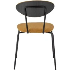 Bloomingville Mason Esszimmerstuhl, Gelb / Schwarz -Gubi || Hay || &Tradition Verkäufe bloomingville mason dining chair yellow polyester 3