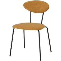 Bloomingville Mason Esszimmerstuhl, Gelb / Schwarz -Gubi || Hay || &Tradition Verkäufe bloomingville mason dining chair yellow polyester 5