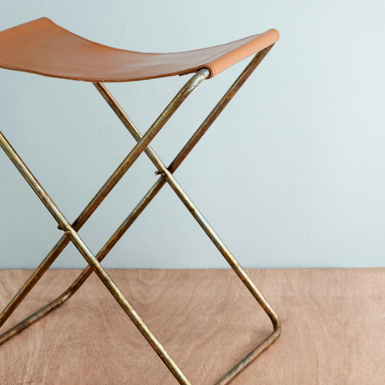 Broste Copenhagen Nola Hocker, Kupfer 2 Broste Copenhagen Nola Hocker, Kupfer – Bild 2