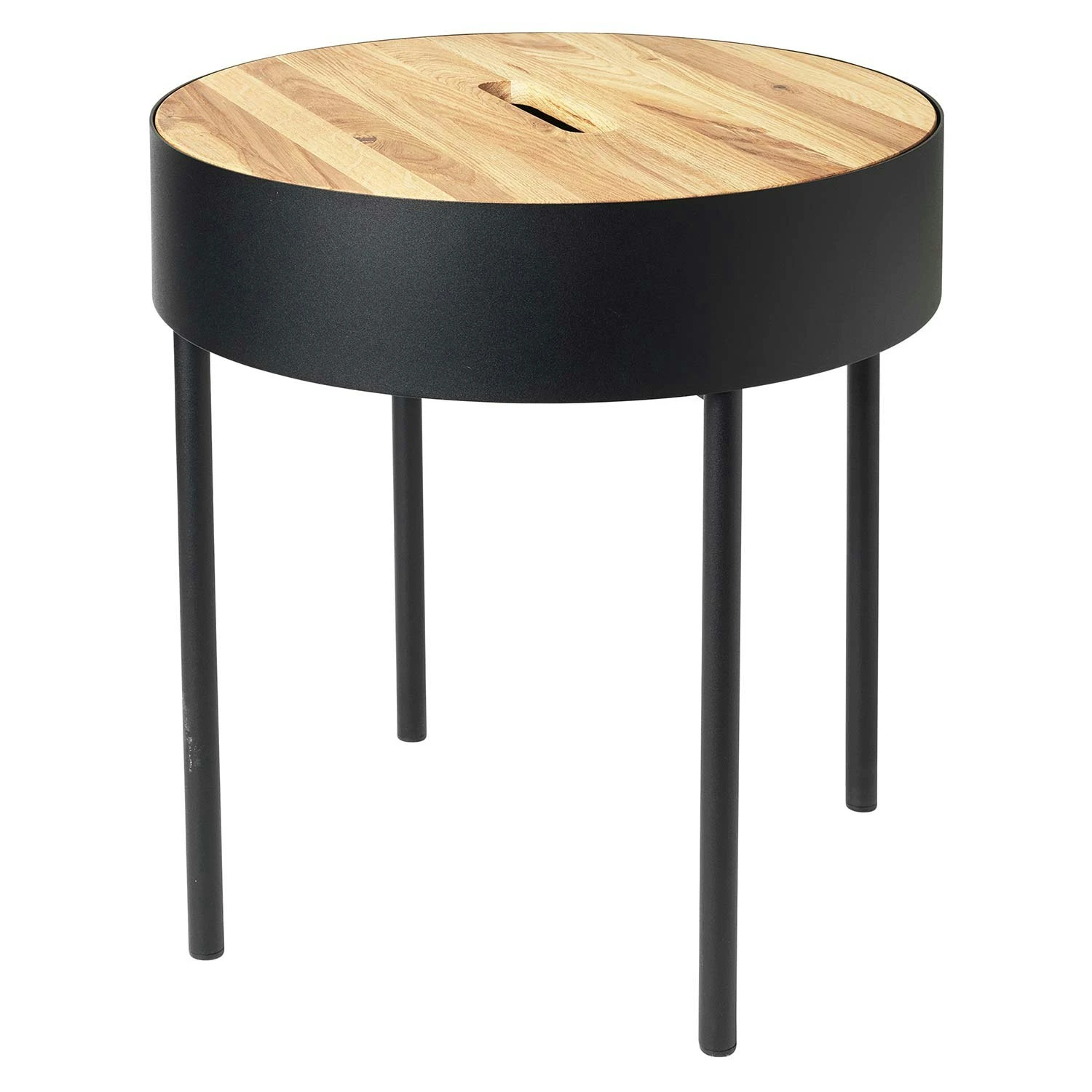 Broste Copenhagen Riley Tisch, Schwarz/Eiche 1 Broste Copenhagen Riley Tisch, Schwarz/Eiche