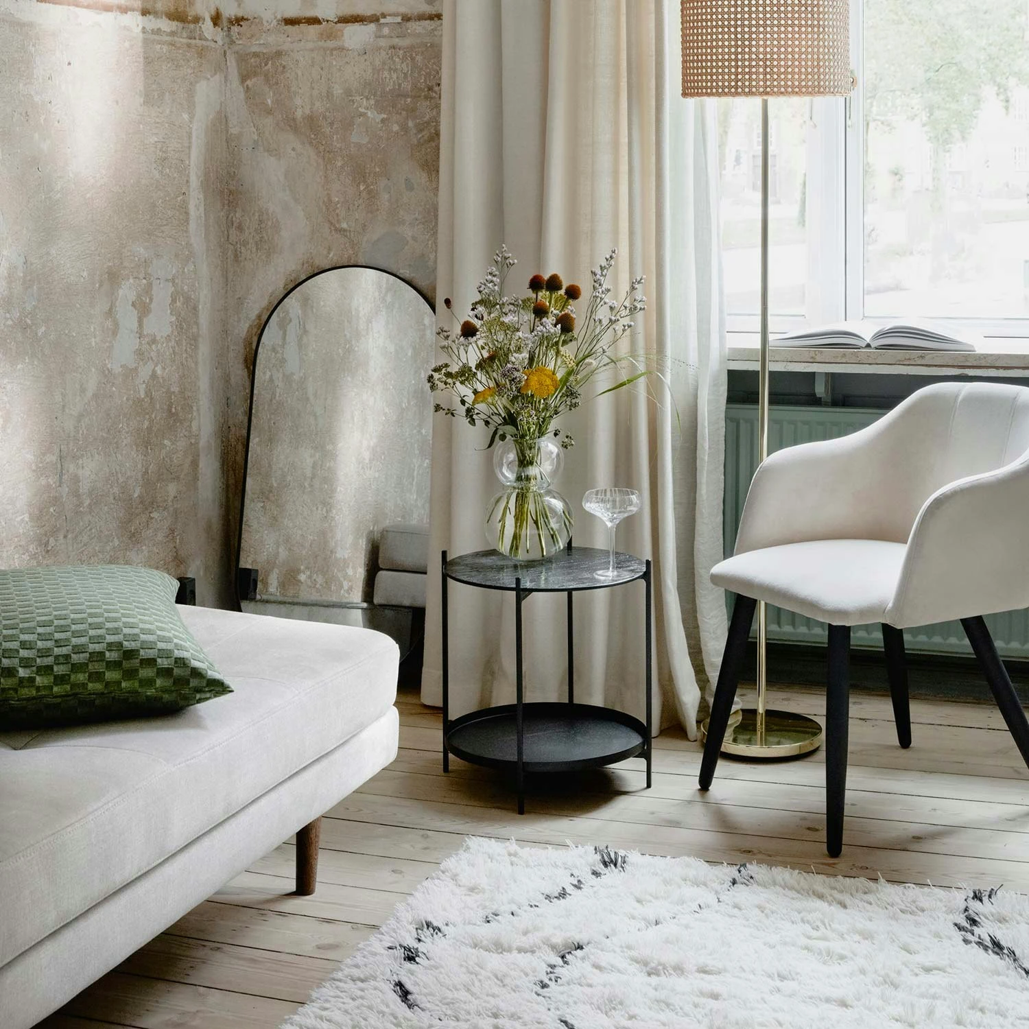 Broste Copenhagen Tristan Tisch 54 Cm, Schwarz 2 Broste Copenhagen Tristan Tisch 54 Cm, Schwarz – Bild 2