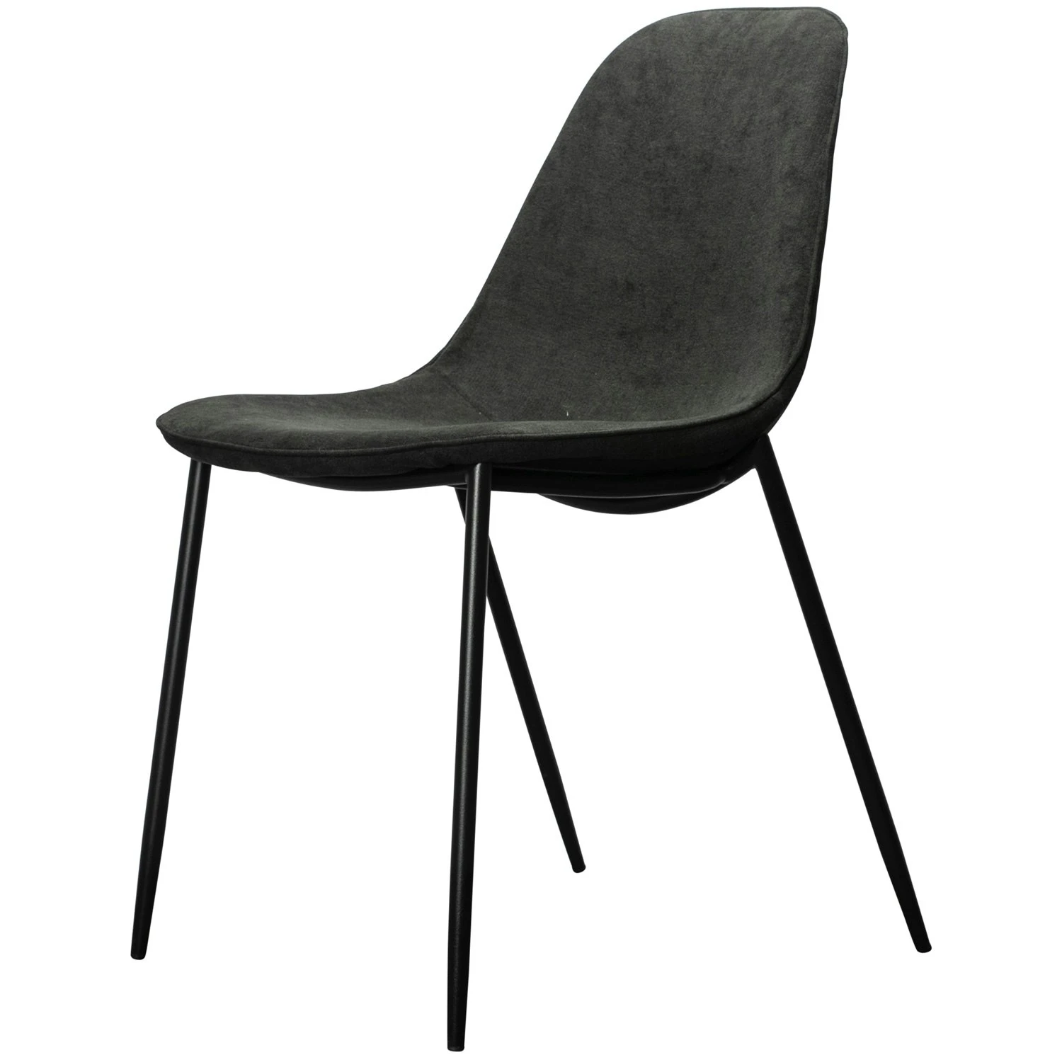 ByOn Cleo Dining Chair 46x81 Cm, Blackish 1 ByOn Cleo Dining Chair 46x81 Cm, Blackish