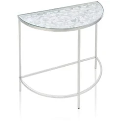 Butterfly Beistelltisch, Silber