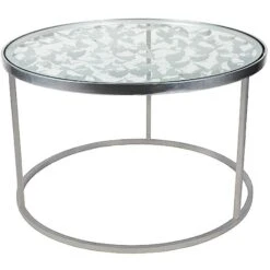Butterfly Kaffeetisch, Silver