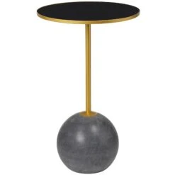 Cozy Living Ellie Beistelltisch, Noir