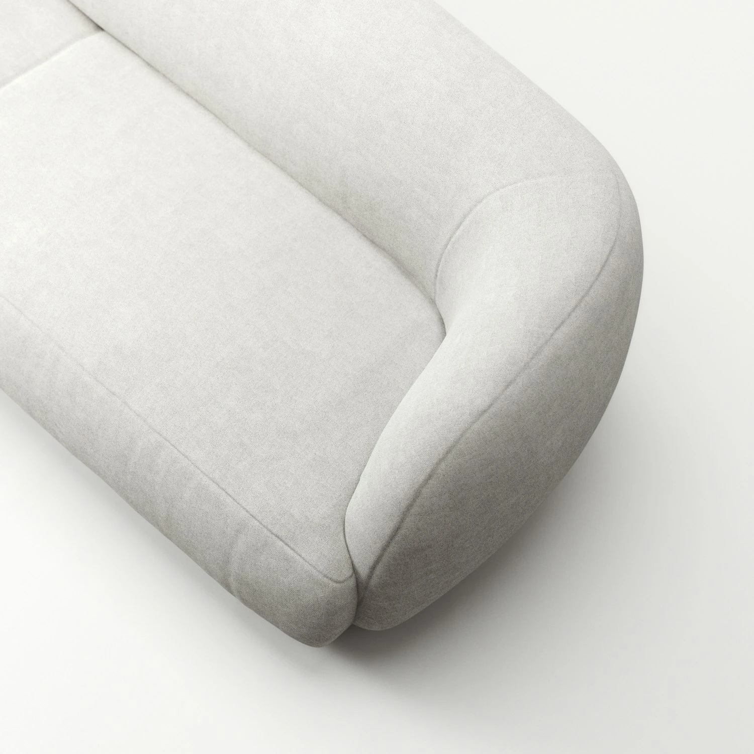 Atelier Sofa 3-Sitzer, Moon White 4 Atelier Sofa 3-Sitzer, Moon White – Bild 4