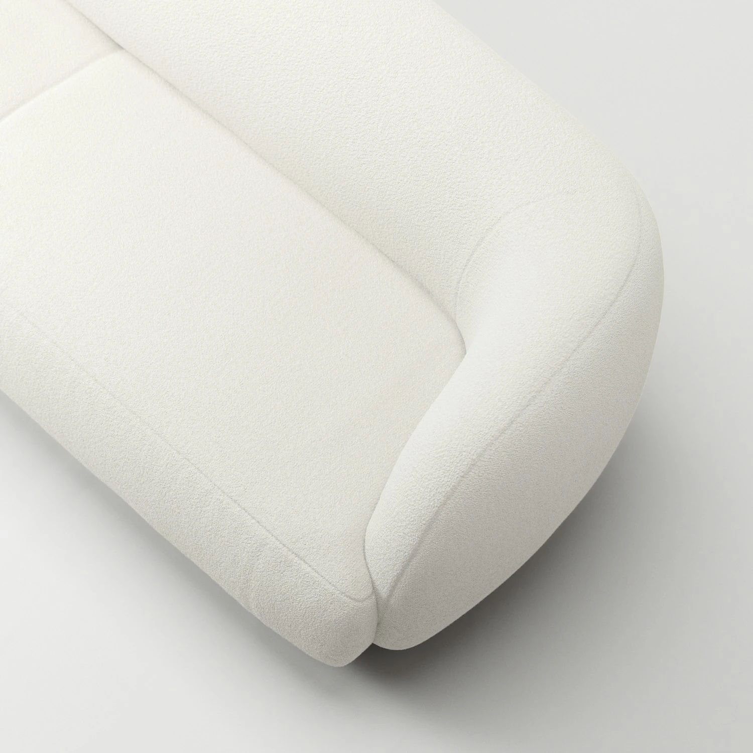 Atelier Sofa 3-Sitzer, Steam White 4 Atelier Sofa 3-Sitzer, Steam White – Bild 4