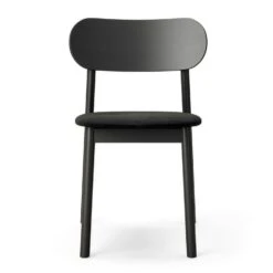 Elephant Stuhl, Schwarz/Schwarzer Samt