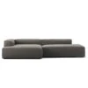 Grand 2.5 Seater Sofa Open Finish Right, Hunter Brown