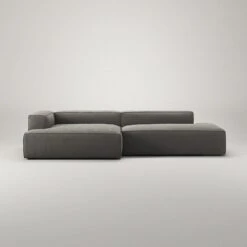 Grand 2.5 Seater Sofa Open Finish Right, Hunter Brown -Gubi || Hay || &Tradition Verkäufe decotique grand 25 seater sofa open finish right 17