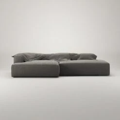 Grand 2.5 Seater Sofa Open Finish Right, Hunter Brown -Gubi || Hay || &Tradition Verkäufe decotique grand 25 seater sofa open finish right 18