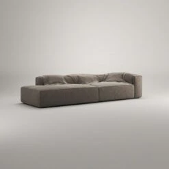 Grand 3 Seater Sofa Open End Left, Mole Brown 9 Grand 3 Seater Sofa Open End Left, Mole Brown -Gubi || Hay || &Tradition Verkäufe decotique grand 3 seater sofa open end left 11