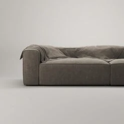 Grand 3-Sitzer-Sofa Offener Abschluss Rechts, Mole Brown -Gubi || Hay || &Tradition Verkäufe decotique grand 3 seater sofa open end right 12