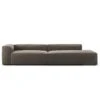 Grand 3-Sitzer-Sofa Offener Abschluss Rechts, Mole Brown