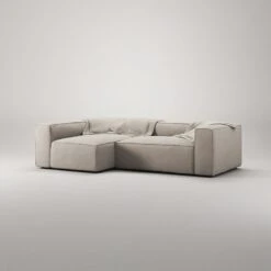 Grand 3-Sitzer-Sofa Liege Links, Sandshell Beige -Gubi || Hay || &Tradition Verkäufe decotique grand 3 sitzer sofa liege links 35