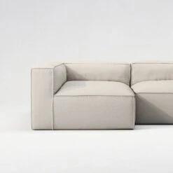 Grand 3-Sitzer-Sofa Liege Links Im Freien Nutzbar, Linen Chalk -Gubi || Hay || &Tradition Verkäufe decotique grand 3 sitzer sofa liege links im freien nutzbar 3