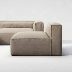 Grand 3-Sitzer-Sofa Liege Links Mit Sessel Im Freien Nutzbar, Heather Grey -Gubi || Hay || &Tradition Verkäufe decotique grand 3 sitzer sofa liege links mit sessel im freien nutzbar 8