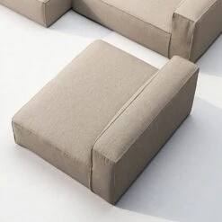 Grand 3-Sitzer-Sofa Liege Links Mit Sessel Im Freien Nutzbar, Heather Grey -Gubi || Hay || &Tradition Verkäufe decotique grand 3 sitzer sofa liege links mit sessel im freien nutzbar 9