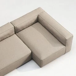 Grand 3-Sitzer-Sofa Liege Rechts Im Freien Nutzbar, Heather Grey 9 Grand 3-Sitzer-Sofa Liege Rechts Im Freien Nutzbar, Heather Grey -Gubi || Hay || &Tradition Verkäufe decotique grand 3 sitzer sofa liege rechts im freien nutzbar 9