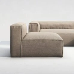 Grand 3-Sitzer-Sofa Liege Rechts Mit Sessel Im Freien Nutzbar, Heather Grey -Gubi || Hay || &Tradition Verkäufe decotique grand 3 sitzer sofa liege rechts mit sessel im freien nutzbar 18