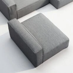 Grand 3-Sitzer-Sofa Liege Rechts Mit Sessel Im Freien Nutzbar, Charchoal Chiné 9 Grand 3-Sitzer-Sofa Liege Rechts Mit Sessel Im Freien Nutzbar, Charchoal Chiné -Gubi || Hay || &Tradition Verkäufe decotique grand 3 sitzer sofa liege rechts mit sessel im freien nutzbar 24