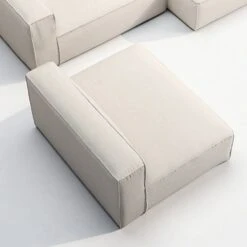 Grand 3-Sitzer-Sofa Liege Rechts Mit Sessel Im Freien Nutzbar, Linen Chalk 9 Grand 3-Sitzer-Sofa Liege Rechts Mit Sessel Im Freien Nutzbar, Linen Chalk -Gubi || Hay || &Tradition Verkäufe decotique grand 3 sitzer sofa liege rechts mit sessel im freien nutzbar 4