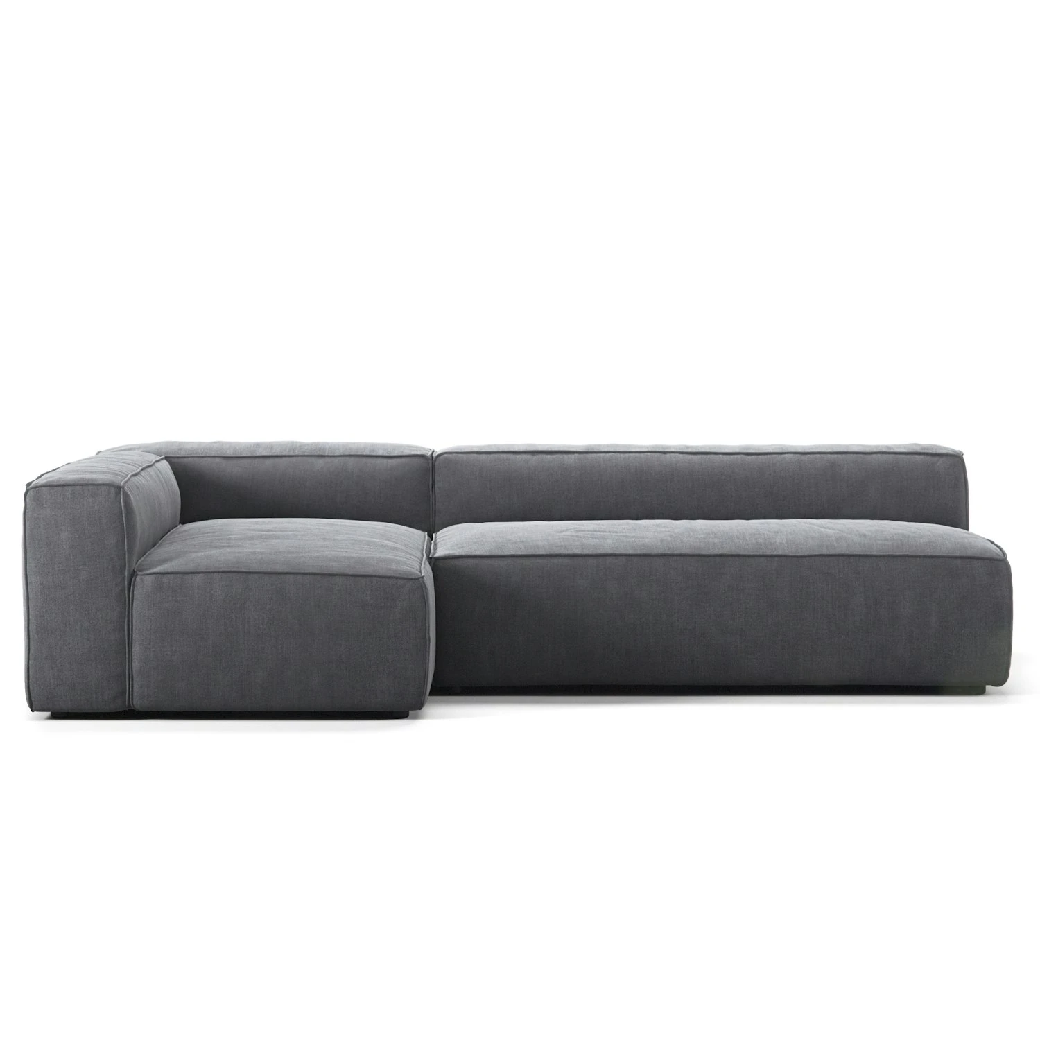 Grand 3-Sitzer-Sofa Lounge Links, Zinc Grey 1 Grand 3-Sitzer-Sofa Lounge Links, Zinc Grey