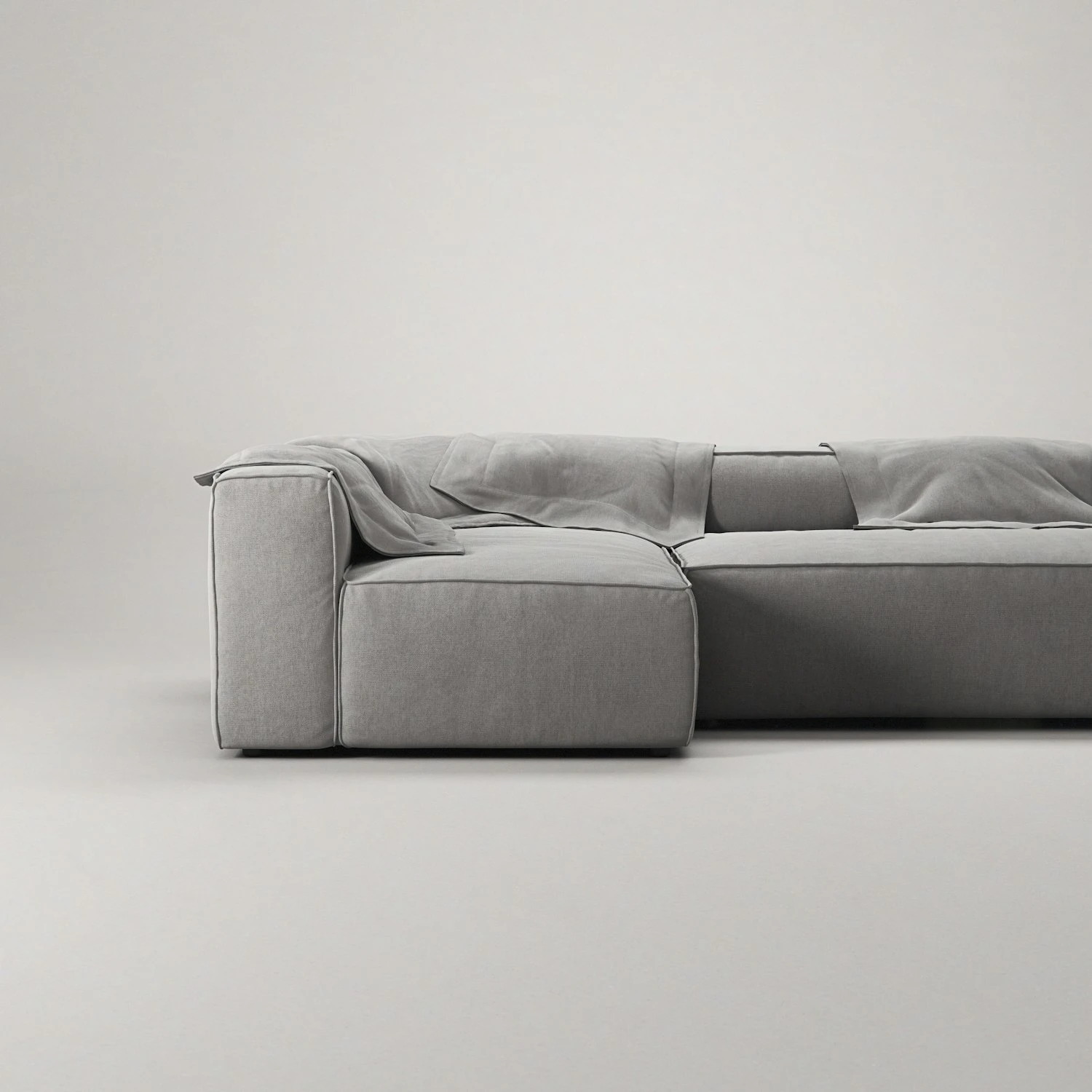 Grand 3-Sitzer-Sofa Lounge Links, Bright Ash 5 Grand 3-Sitzer-Sofa Lounge Links, Bright Ash – Bild 5