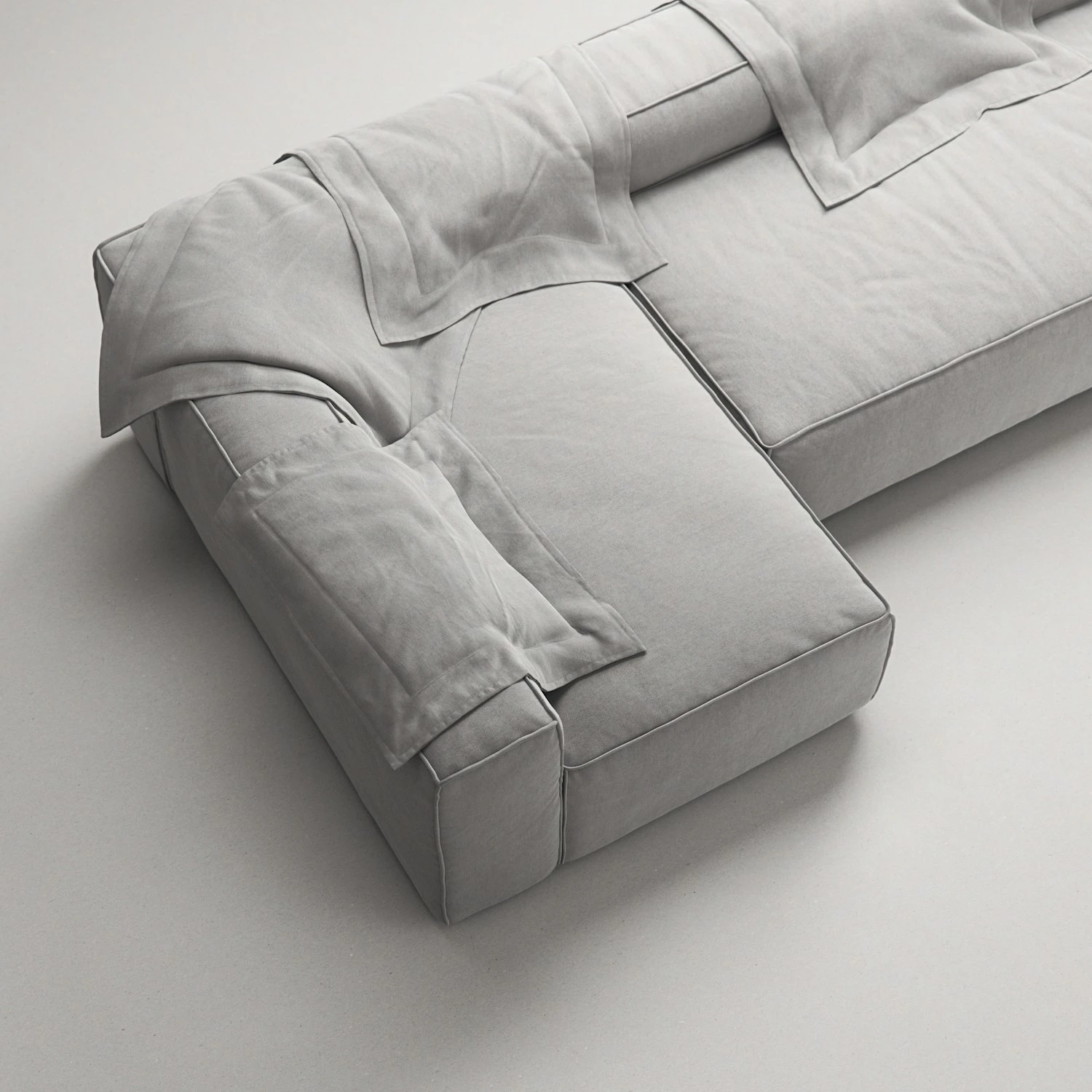 Grand 3-Sitzer-Sofa Lounge Links, Bright Ash 6 Grand 3-Sitzer-Sofa Lounge Links, Bright Ash – Bild 6