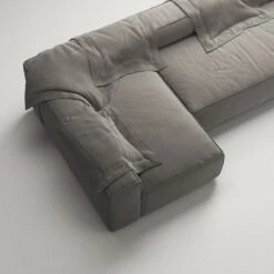 Grand 3-Sitzer-Sofa Lounge Links, Hunter Brown -Gubi || Hay || &Tradition Verkäufe decotique grand 3 sitzer sofa lounge links 28