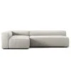 Grand 3-Sitzer-Sofa Lounge Links, Moon White