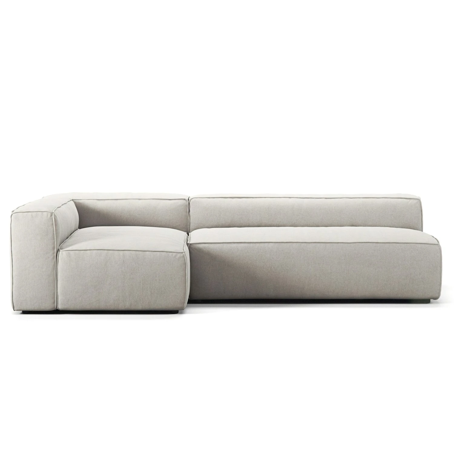 Grand 3-Sitzer-Sofa Lounge Links, Moon White 1 Grand 3-Sitzer-Sofa Lounge Links, Moon White