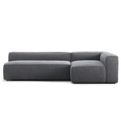 Grand 3-Sitzer-Sofa Lounge Rechts, Zinc Grey