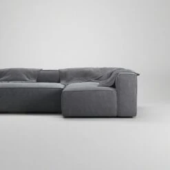 Grand 3-Sitzer-Sofa Lounge Rechts, Zinc Grey -Gubi || Hay || &Tradition Verkäufe decotique grand 3 sitzer sofa lounge rechts 4