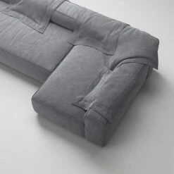 Grand 3-Sitzer-Sofa Lounge Rechts, Zinc Grey -Gubi || Hay || &Tradition Verkäufe decotique grand 3 sitzer sofa lounge rechts 5