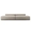 Grand 4 Seater Sofa Open Ends, Sandshell Beige