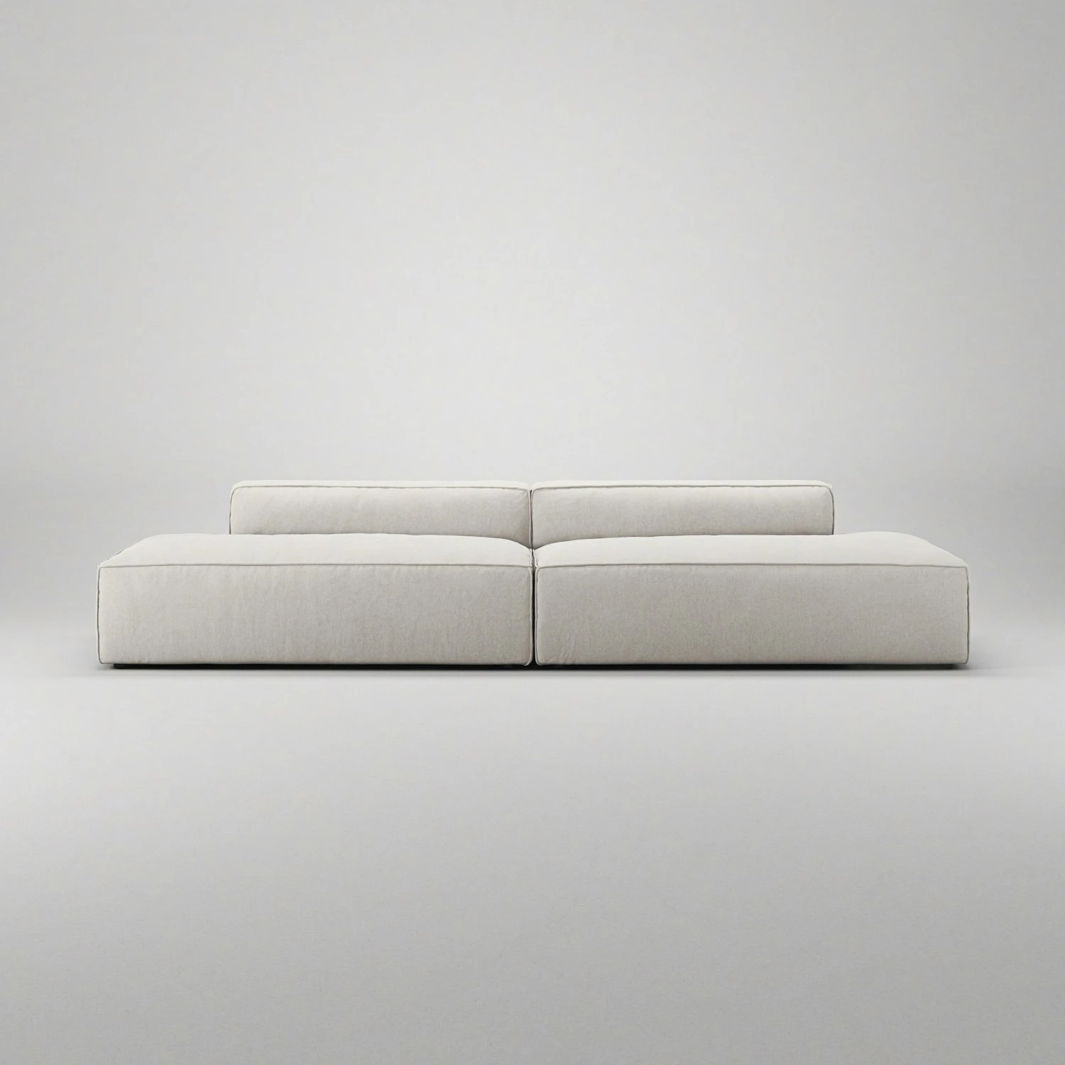 Grand 4 Seater Sofa Open Ends, Moon White 2 Grand 4 Seater Sofa Open Ends, Moon White – Bild 2