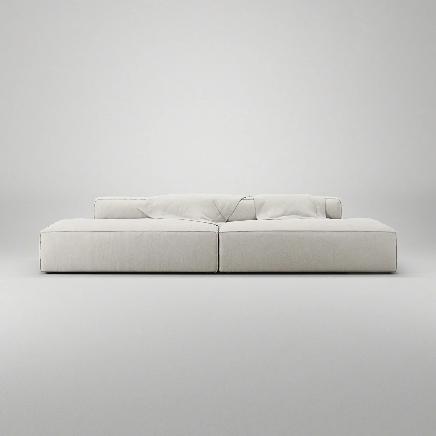 Grand 4 Seater Sofa Open Ends, Moon White 3 Grand 4 Seater Sofa Open Ends, Moon White – Bild 3