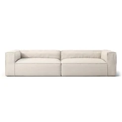 Grand 4-Sitzer-Sofa Im Freien Nutzbar, Linen Chalk