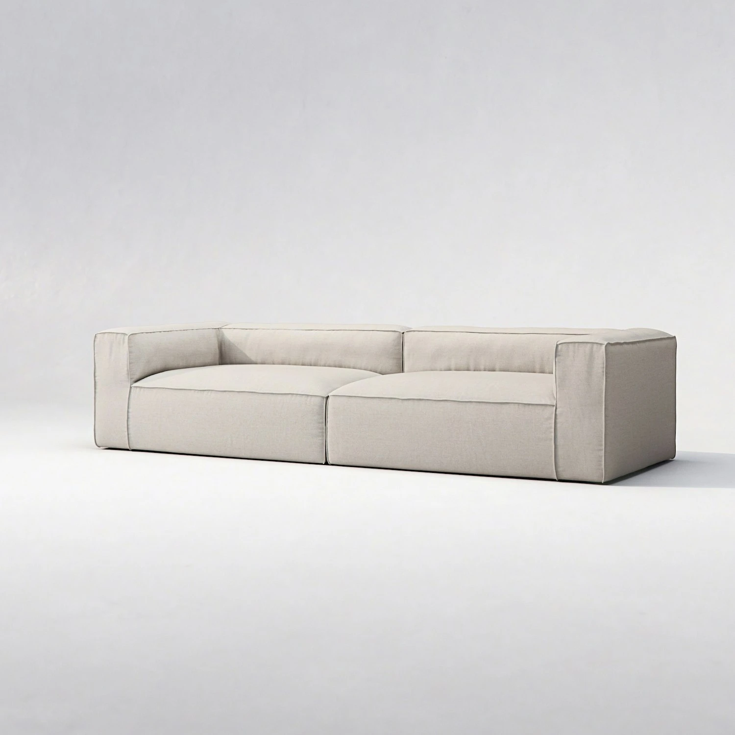 Grand 4-Sitzer-Sofa Im Freien Nutzbar, Linen Chalk 3 Grand 4-Sitzer-Sofa Im Freien Nutzbar, Linen Chalk – Bild 3