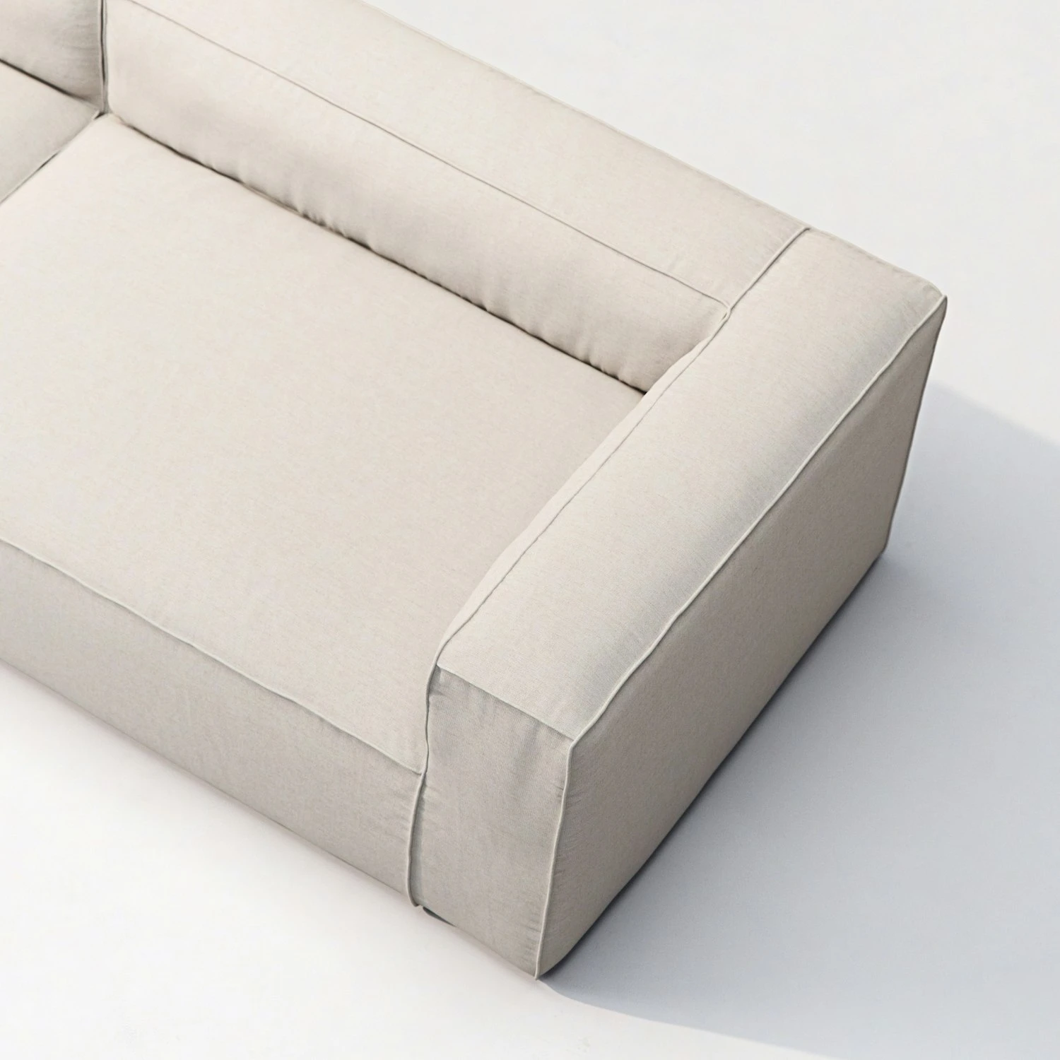 Grand 4-Sitzer-Sofa Im Freien Nutzbar, Linen Chalk 5 Grand 4-Sitzer-Sofa Im Freien Nutzbar, Linen Chalk – Bild 5