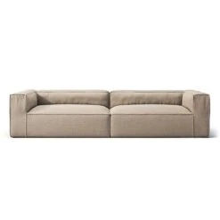 Grand 4-Sitzer-Sofa Im Freien Nutzbar, Heather Grey