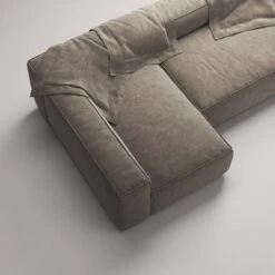 Grand 4-Sitzer-Sofa Liege Links, Mole Brown -Gubi || Hay || &Tradition Verkäufe decotique grand 4 sitzer sofa liege links 13