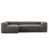 Grand 4-Sitzer-Sofa Liege Links, Hunter Brown