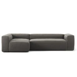 Grand 4-Sitzer-Sofa Liege Links, Hunter Brown