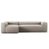 Grand 4-Sitzer-Sofa Liege Links, Sandshell Beige
